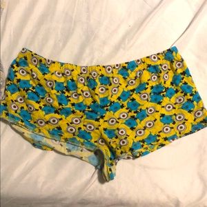 No Boundaries short minion bedtime shorts. Size large